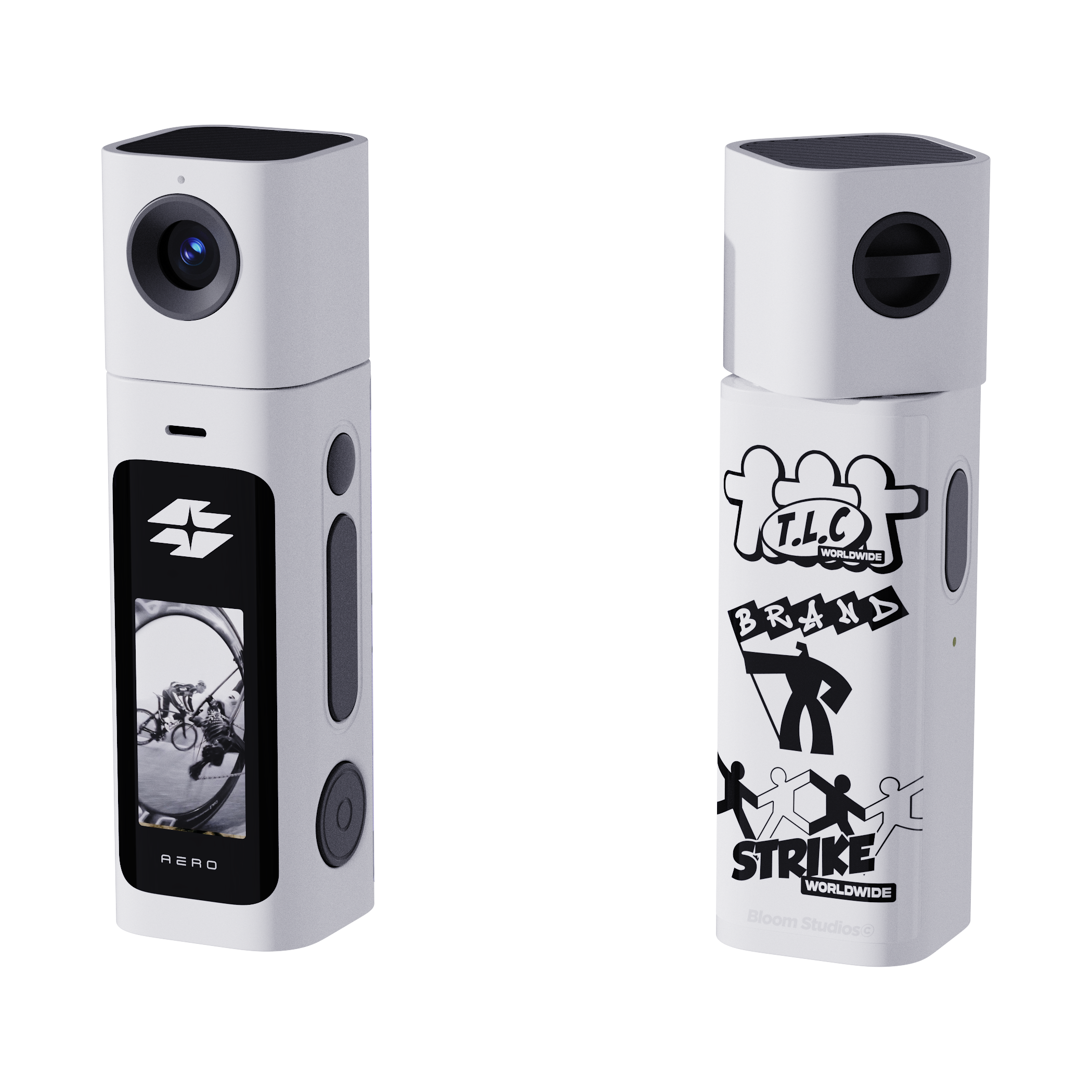 2K Mini Lipstick Keychain Camera | Portable Thumb Digital Camera for Teens & Outdoor Use - Detail 6